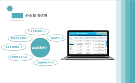 信用信息標準數據